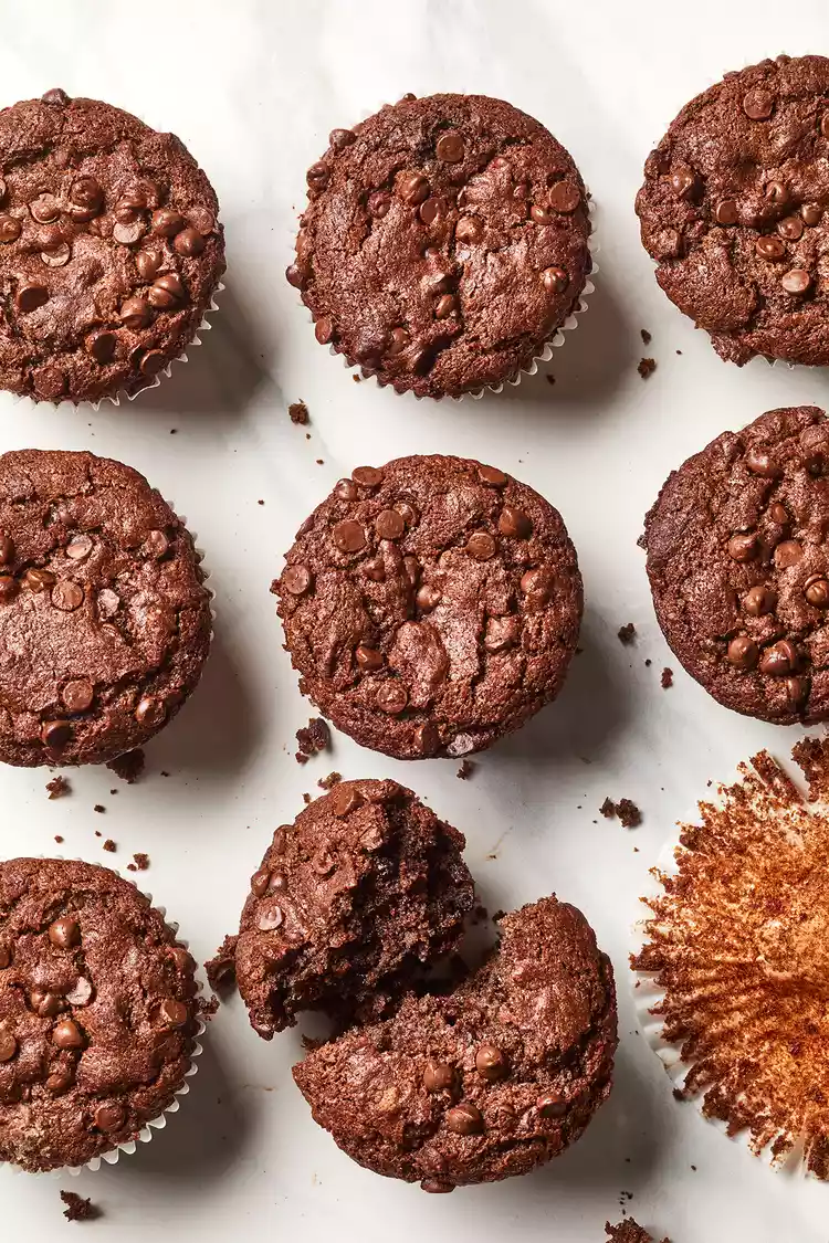 Craving Double Chocolate Muffins After All the Olympics Coverage? Try Our Recipe